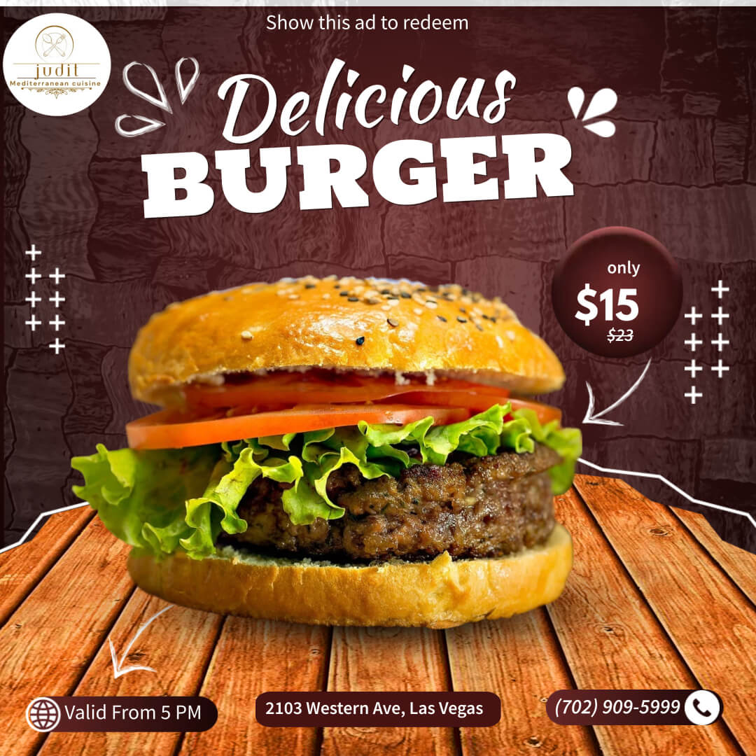 Special Burger Deal!